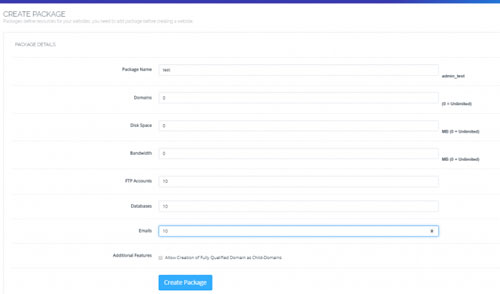 Create package