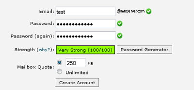 How to create email accounts on cPanel