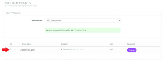 List-FTP-Accounts