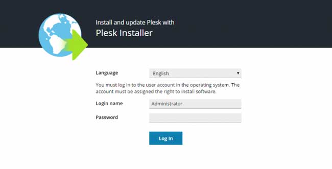 Login to Server