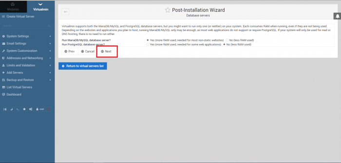 Database Creation