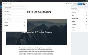 Th Gutenberg Editor