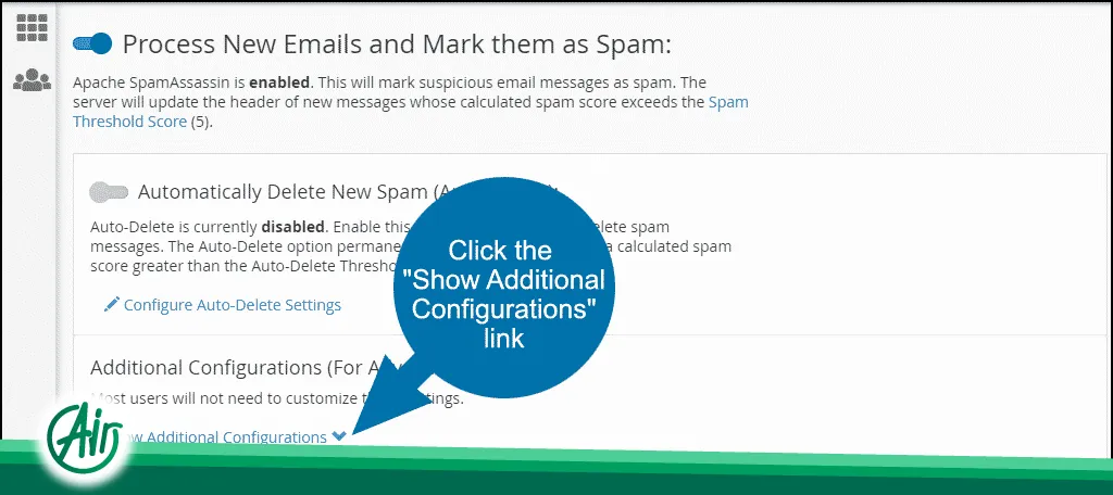 Emails in cPanel