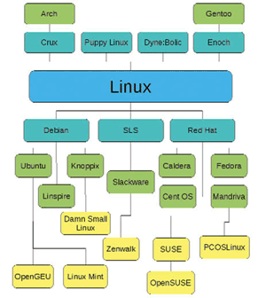 What are the Linux distributions?