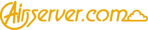 logo airoserver.com jaune